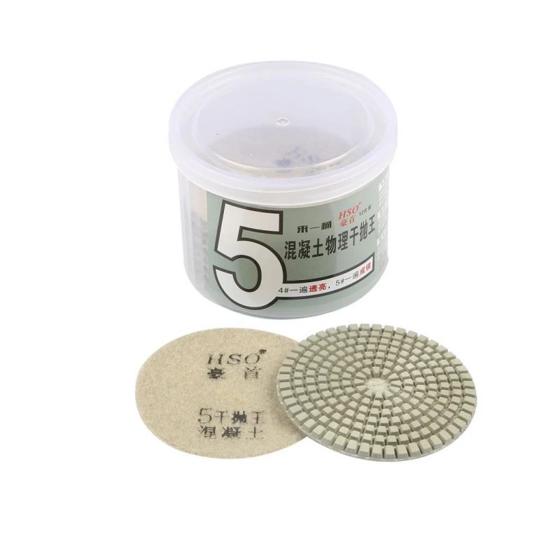 4-Inch 100mm Concrete Floor Polishing Pad