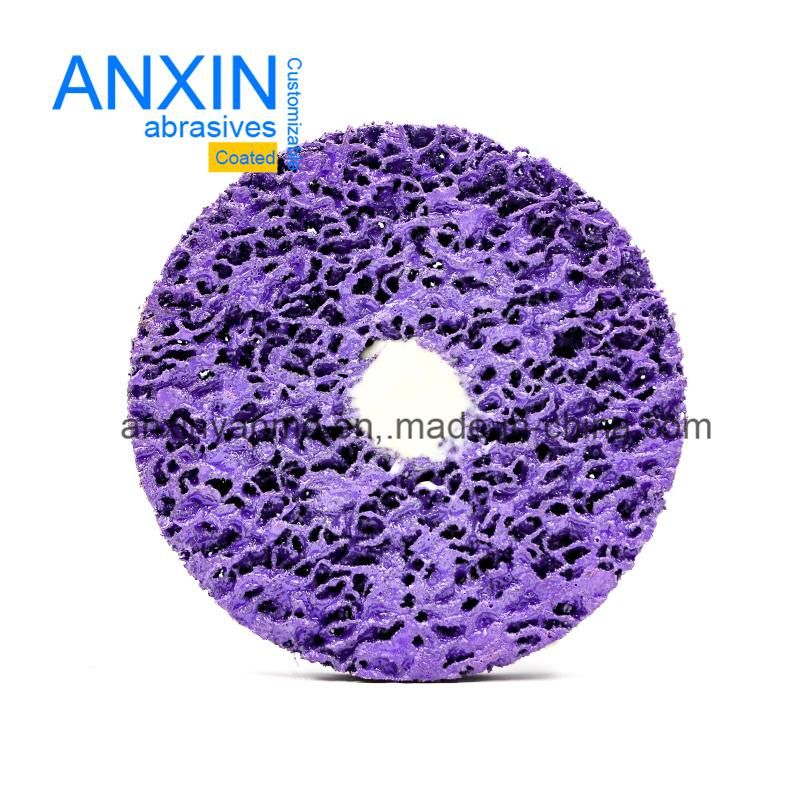 Clean Strip-It Quick Change Disc with 6mm Screw Shank Shaft with Orange Purple Blue or Black Color
