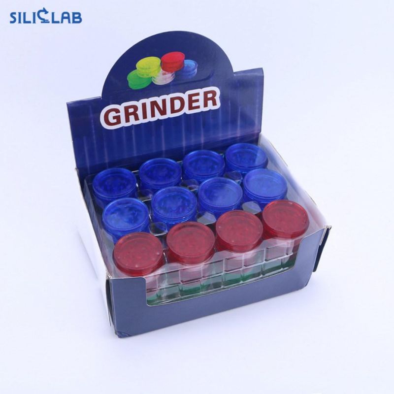 Wholesale Smoking Accessories Plastic Grinders Rolling Tobacco Dry Herb Grinders