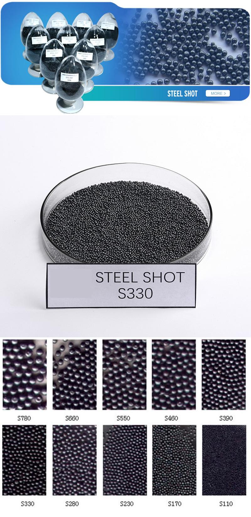 Shot Blasting Abrasive Steel Shot Ball S330 with High Quality