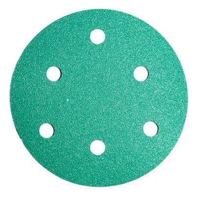 60 Grit 4inch Alumium Oxide Abrasive Velcro Sandpaper Disc