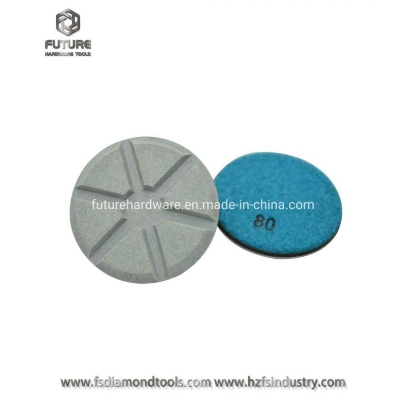 Ceramic Bond Transitional Polishing Pad for Concrete Floor