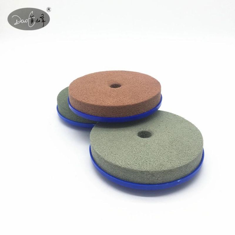 Daofeng 5inch Sponge Chamfering Polishing Pad for Countertop