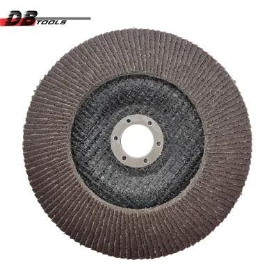 6&quot; 150mm Flap Disc Grinding Wheel 22mm Hole Calcine Alumina for Paint Remove