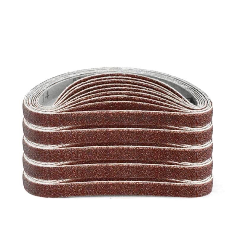 10*330mm Aluminum Oxide Abrasive Sanding Belt Roll Sanding Cloth Belt for Glass Polishing