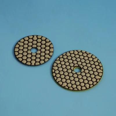 New 100mm High Efficiency Abrasive Dry Polishing Pad for Stone