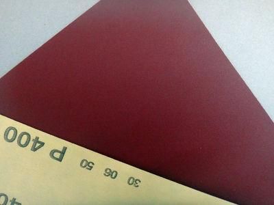 Aluminum Oxide C-Wt Yellow Latex Paper for Auto Industry FM38 400#