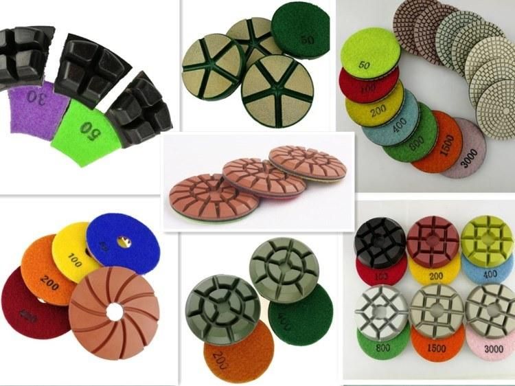 Resin Bond Diamond Polishing Pad for Concrete and Stone