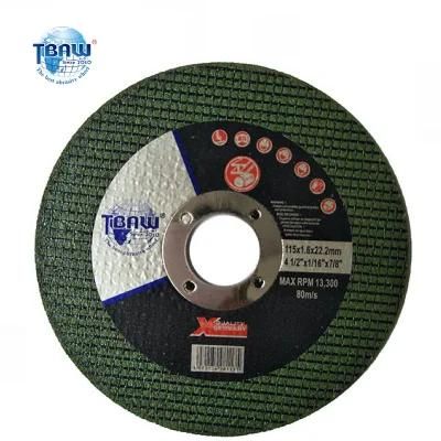 Tbaw 105*1.0*16 mm China Factory Abrasive Cutting Wheel Cutting Disc Abrasive Cutting Disc