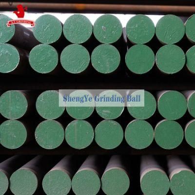 Dia30mm-130mm SGS High Chromium Alloy Grinding Rod Rod Mill Forged Steel Rod
