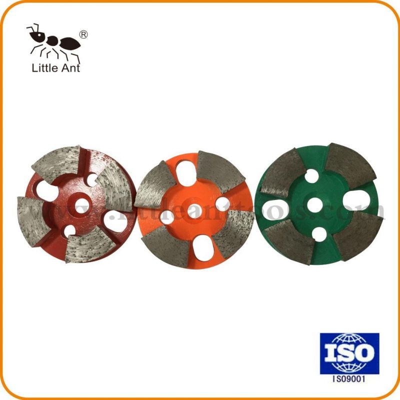 3 Inch/80mm Diamond Metal Grinding Wheel for Floor Polishing