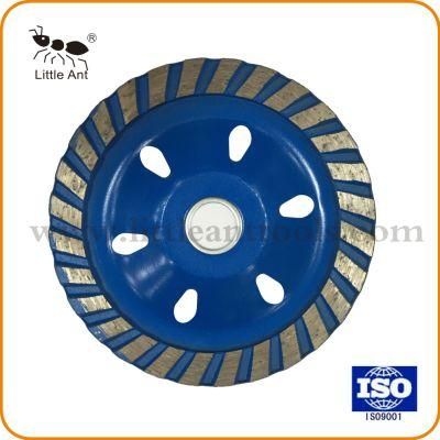 28 Small Teeth Sintered Diamond Grinding Plate, Grinding Cup Wheel, Hard Floor, Stone Grinding