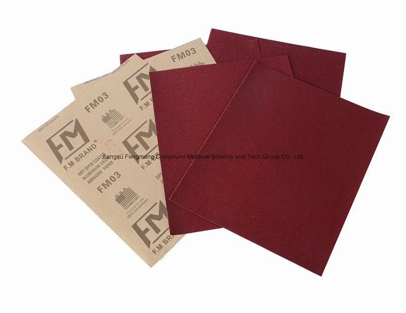 C-Wt Craft Paper Aluminum Oxide Abrasive Paper/Sandpaper FM03