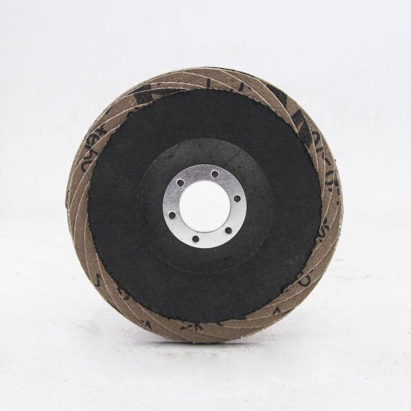 Flexible Flap Disc Ceramic Abrasive Grinding Wheel for Stainless Steel