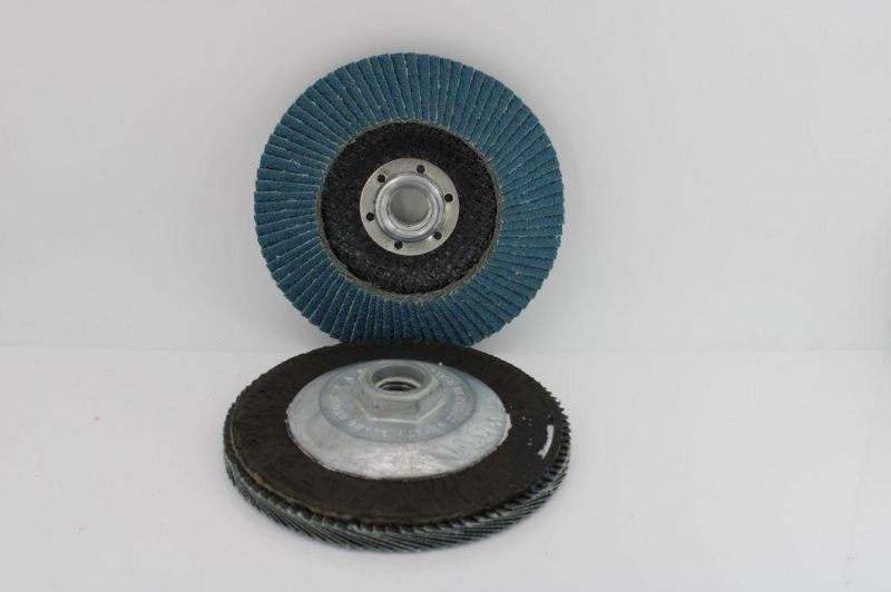 180 X 22.2mm Abrasive Grinding Flap Disc with Hub