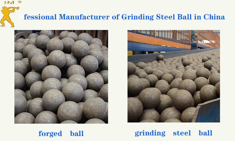 Durable 1inch Rolling Forged Grinding Steel Balls for Vertical Ball Mills in Iron Mines