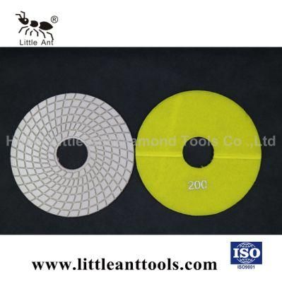 Flexible Diamond Wet Polishing Pad for Terrazzo Stone