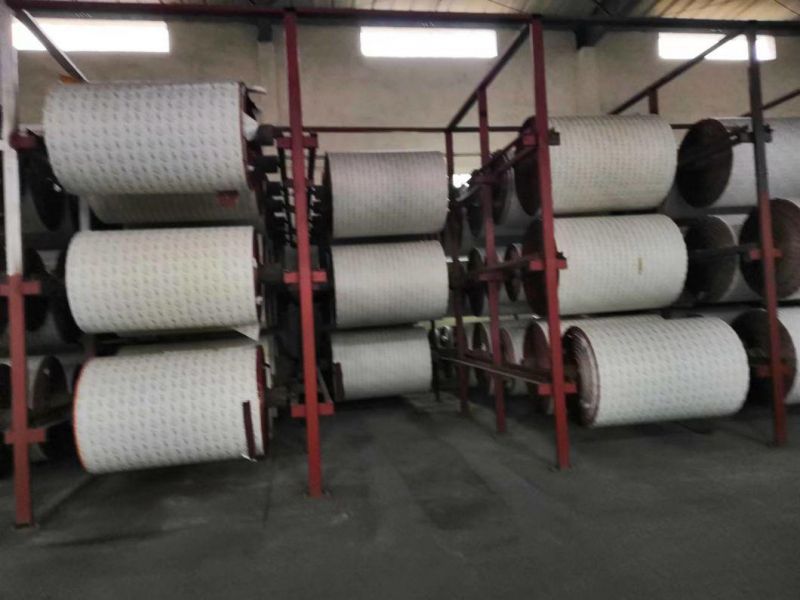 China Factory Red Abrasive Velcro Jumbo Roll Sandpaper Roll Sand Paper Roll Aluminum Oxide Cloth Roll