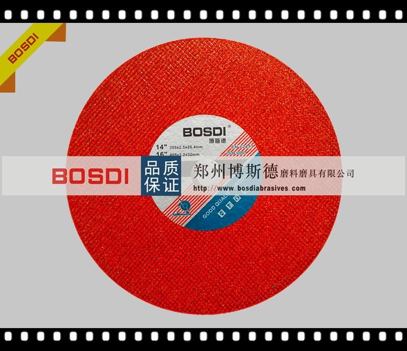 Directly Supplier Bosdi Abrasive Cut of Wheel for Metal