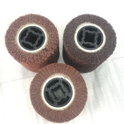 #120, 120*100*19mm Abrasive Non Woven Polishing Wheel/Roda De Polimento as Hardware Tools for Metal Stainless Steel Polishing
