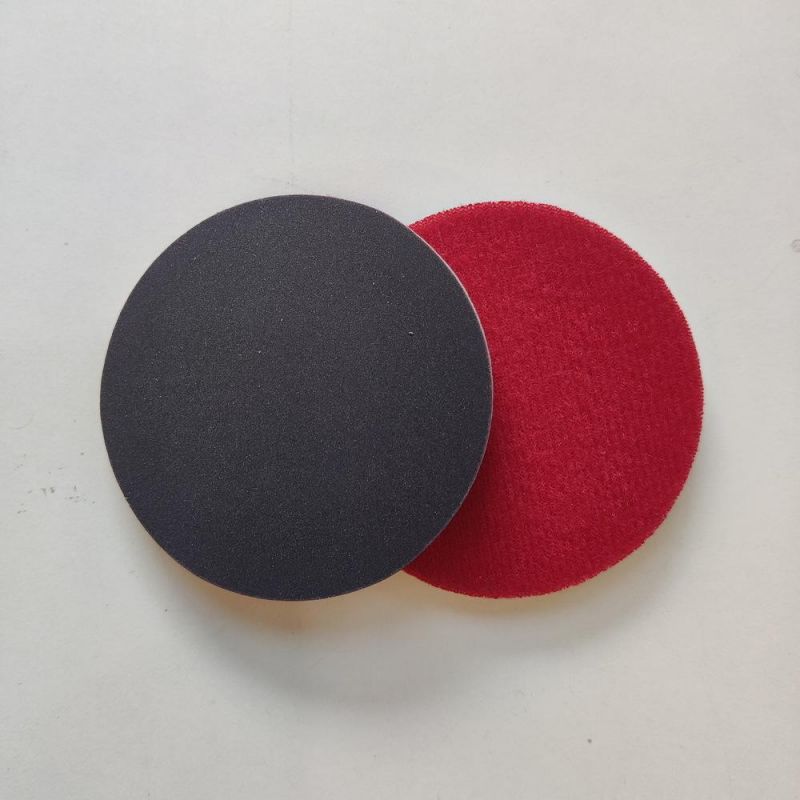 300-3000 Grit Hook and Loop Flocking Round Sponge Sandpaper