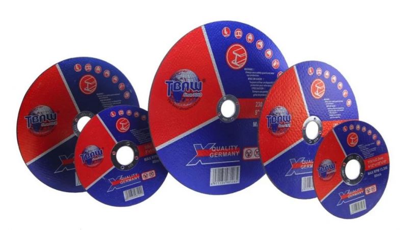 7inch 180X1.6X22.2mm Resin Bond Abrasive Cut-off Disc Cutting Wheel for Angle Grinder
