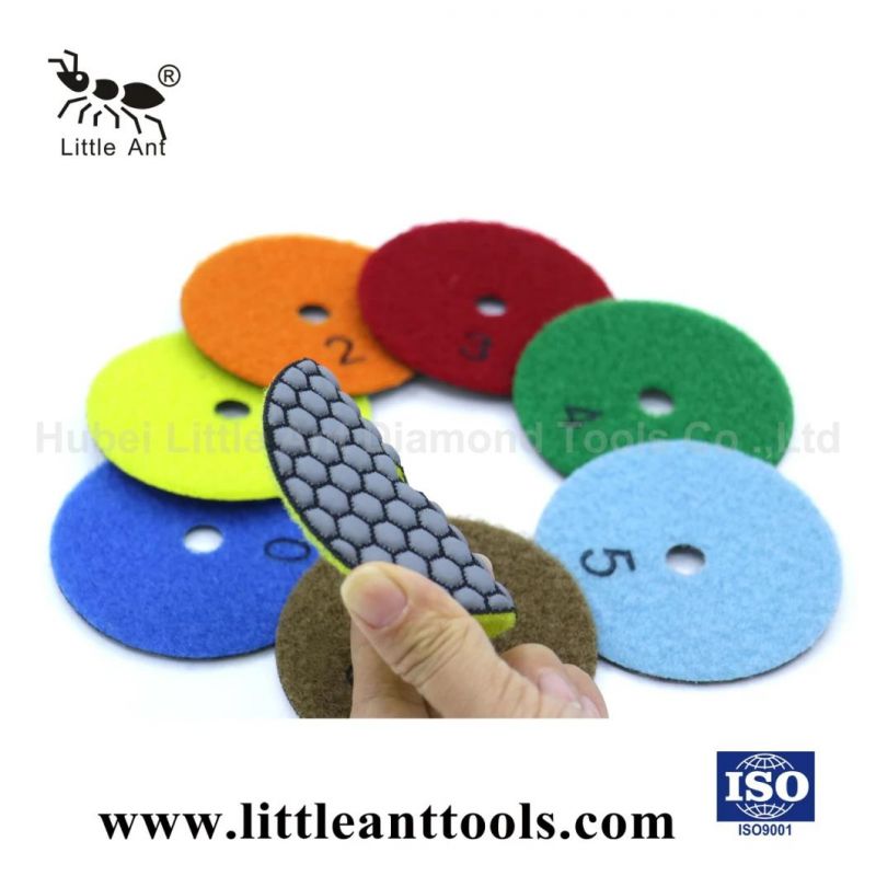 Flexible Dry Diamond Tools Polishing Pad for Marble Granite Polish