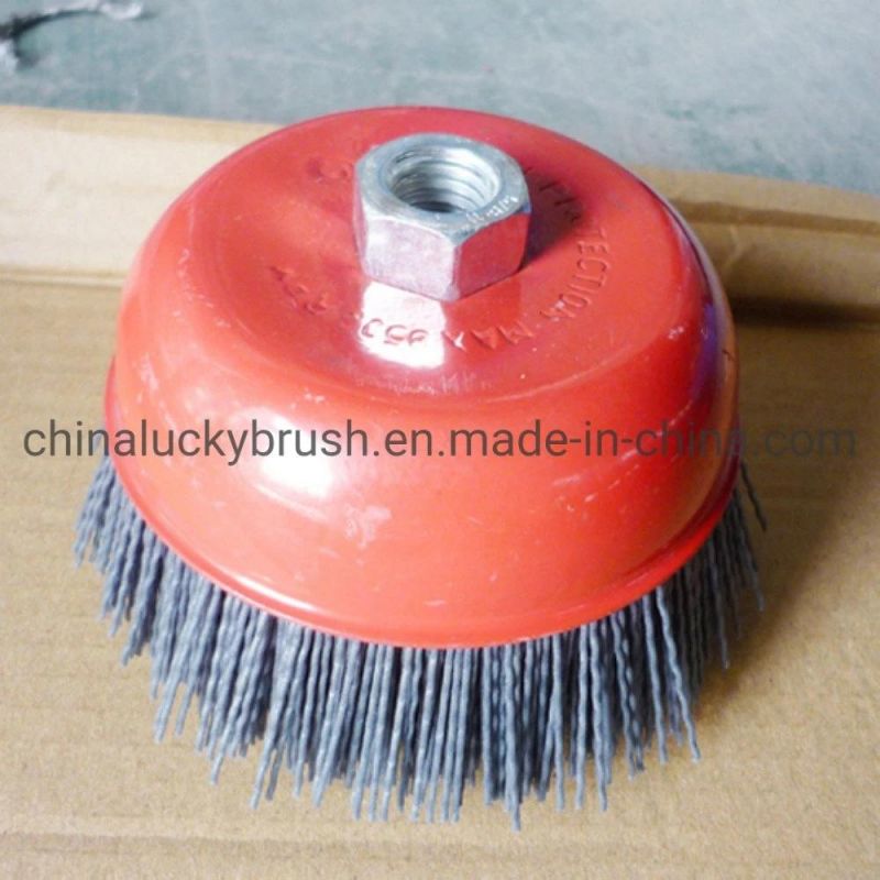 5 Inch Nylon Abrasive Filament Cup Brush (YY-048)