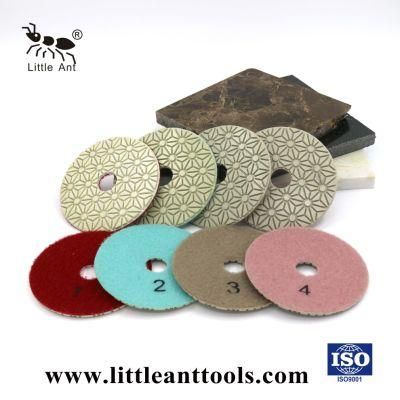 Good Polishing Performance 3 Step Wet Polishing Pad for Granite