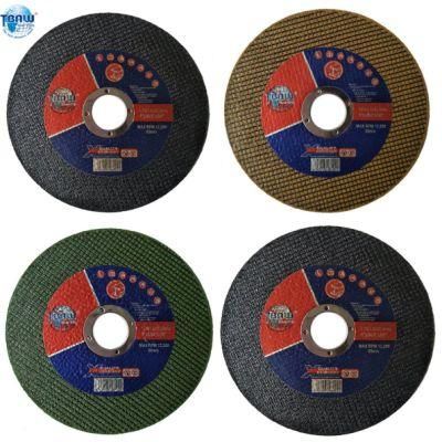 5&quot; Asia Type Reinforced 125X1.6X22.2mm Flat Center Cutting Wheel