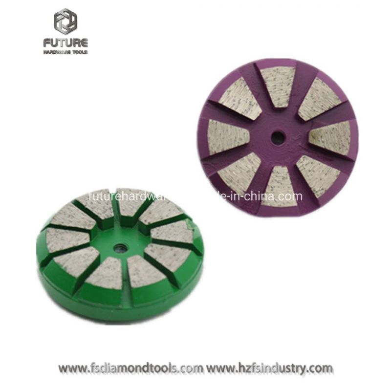 3" Metal Bonded Diamond Polishing Pads for Concrete and Stone Grinding