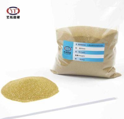 Super Abrasive Synthetic Diamond Powder for Polishing Wear-Resistant Coating Yellow Synthetic Diamond