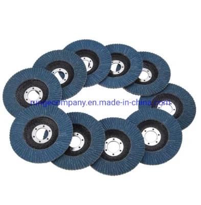 All Steel Power Tools Abrasive Flap Disc 40 Grit, 6 in. Grinding Disc for Heavy Deburring, Blending, Fillet Welds