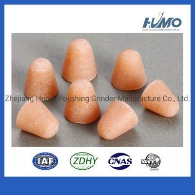 Nipple Shape Vibratory Tumbling Plastic Abrasive Media Aluminum Deburring