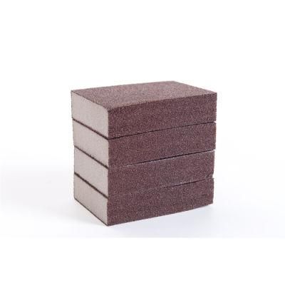 Abrasive Sanding Sponge Aluminum Oxide in Blue and Purple