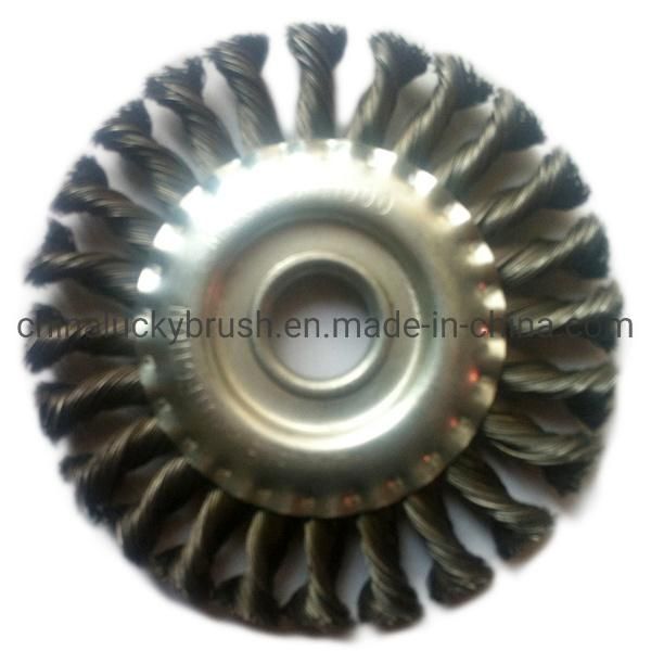 6" Stainless Steel Wheel Brush Popular for USA (YY-347)