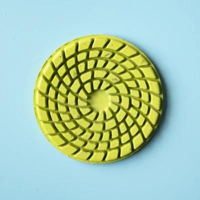 Top Manufacturer Power Tools Abrasive Tools 125mm 7 Steps Wet Polishing Pad for Marble/ Granite