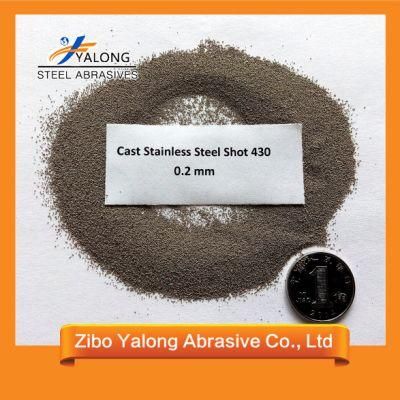 Stainless Steel Shot Blasting Media Cast Stainless Steel Shot SUS304/430/410/201/202