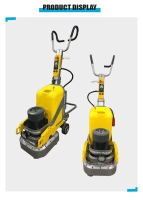 Self-Priming Cement Pavement Grinder, Concrete Floor Polishing Machine, Dust-Free Grinder