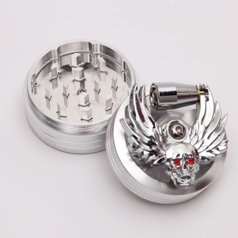 Wholesale Custom Logo Metal Tobacco Weed Accessories Herb Grinder for Smoking