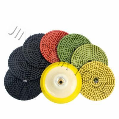 Diamond Polishing Pad with M14 Thread Concrete Stone Abrasives Tools