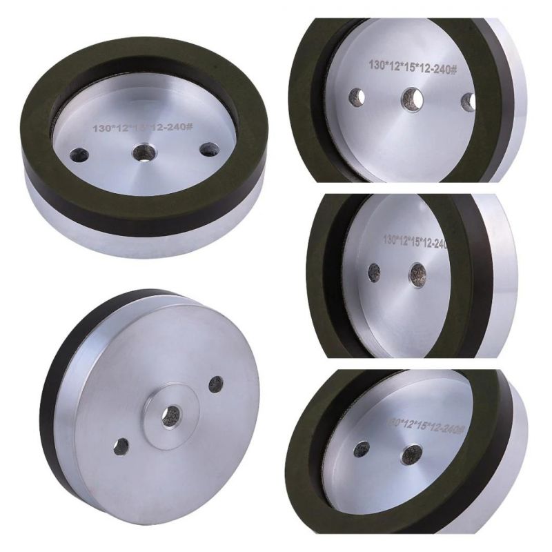 130X12X15X12 240# Resin Bond Diamond Grinding Wheel Resin Wheel for Glass Four-Side Drill SeriesGrinding MachineEdging Machine