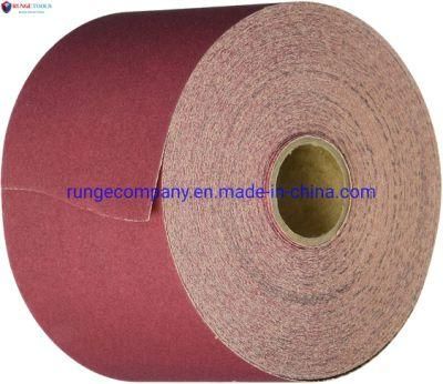 4.5&quot;Inch by 50m Power Tools Hand Torn Sandpaper Roll for Auto Repairing Woodworking