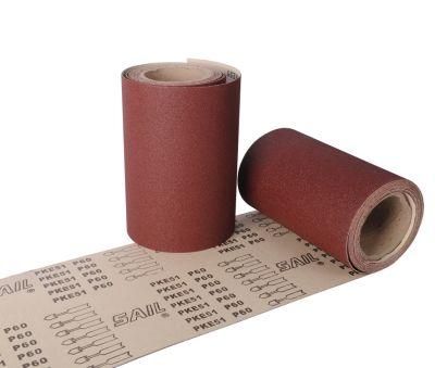 Pke51 Semi-Open Coated Aluminum Oxide E-Weight Craft Paper for Wood and Metal Polish