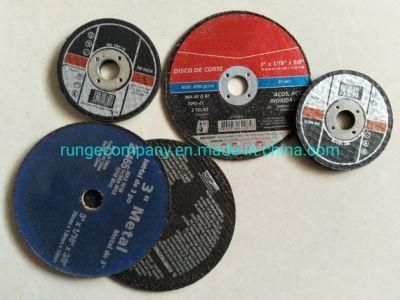 Power Electric Tools Accessories 3&quot; X 1/16&quot; X 3/8&quot; Arbor Metal &amp; Stainless Steel Cut off Wheels for Die Grinders