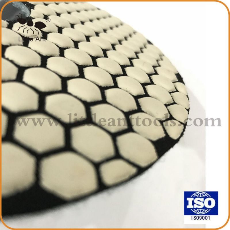 7"/180mm Dry Use Abrasive Tools Diamond Resin Polishing Pad for Marble & Granite