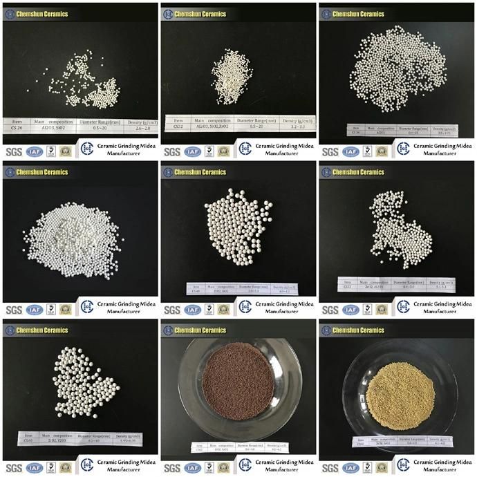 Alumina Ceramic Grinding Ball CS-36 as Ceramic Media for Fine Ultra-Fine Grinding