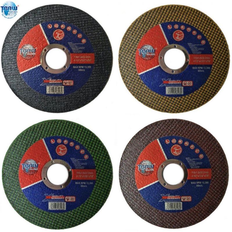 Good Sale 115 mm 4.5 Inch Cutting Wheel / Grinding Abrasive Cutting Disc for Metal Stainless Cutting Disco De Corte 4.5 Inch Cutting Wheels Metal Cutting Wheel