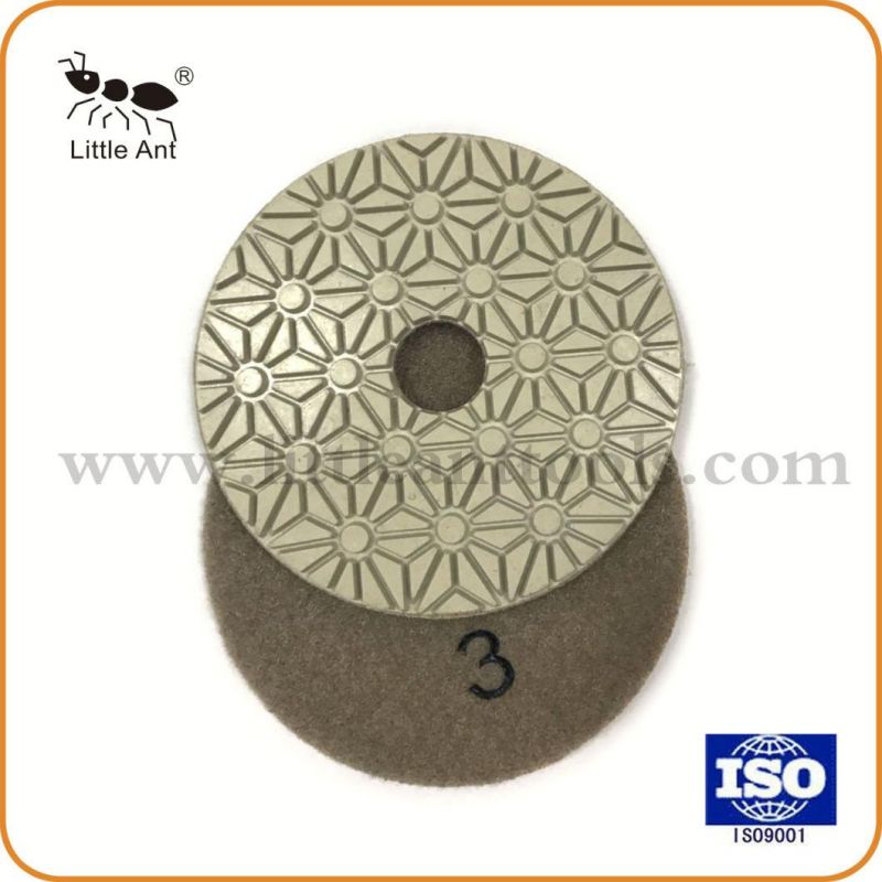 3 Step Diamond Polishing Pads for Granite Wet Polishing