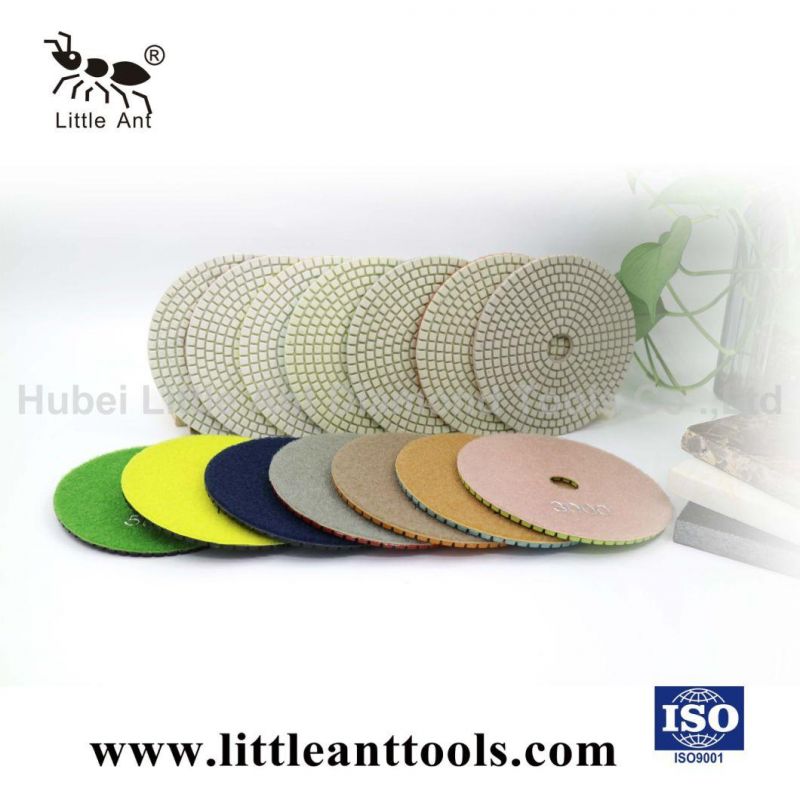 80-125mm Abrasive Diamond Grinding Polishing Pad